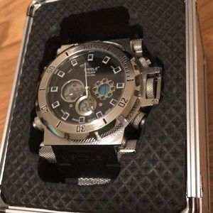 Swole Men’s Watch. 50mm Cronos V4 with Metal Case.